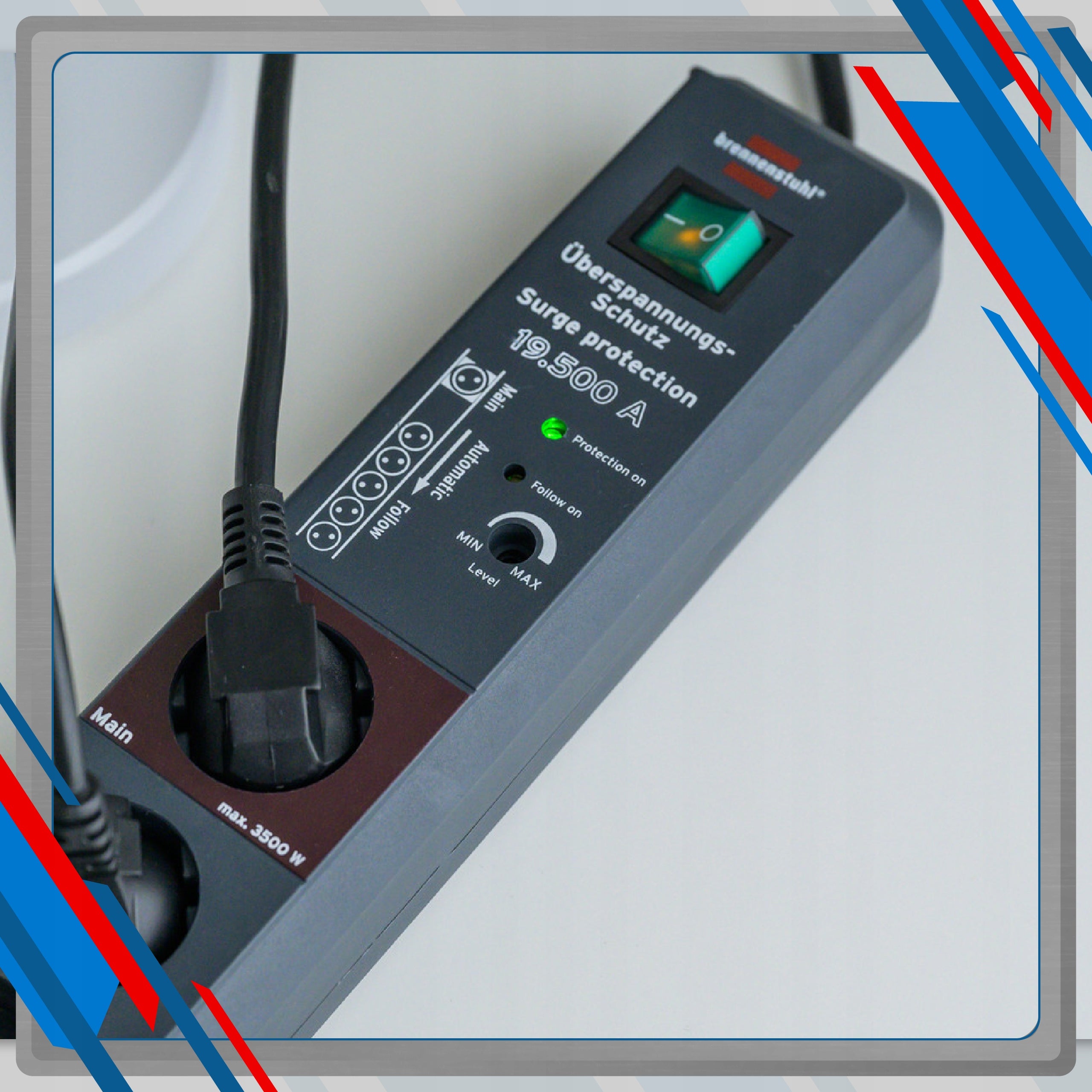 Verlängerung Brennenstuhl Secure-Tec 3 m 