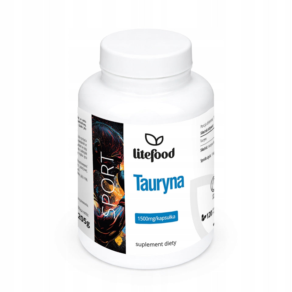 LiteFOOD - Taurine 1500mg - 120caps