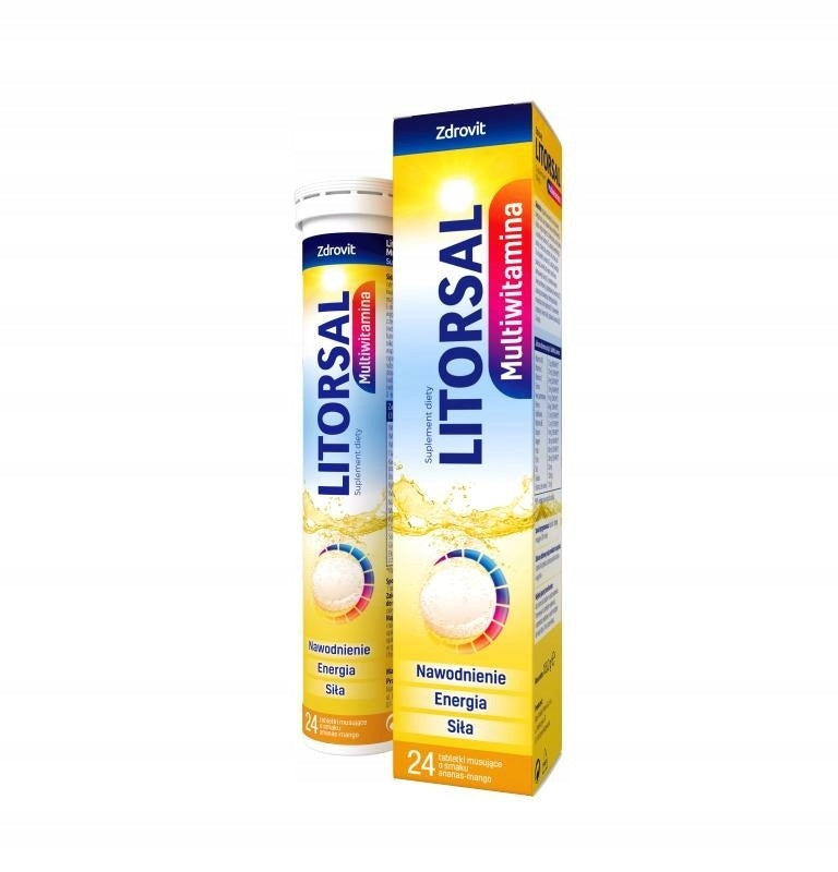 Litorsal Zdrovit Multivitamin 24 effervescent tablets