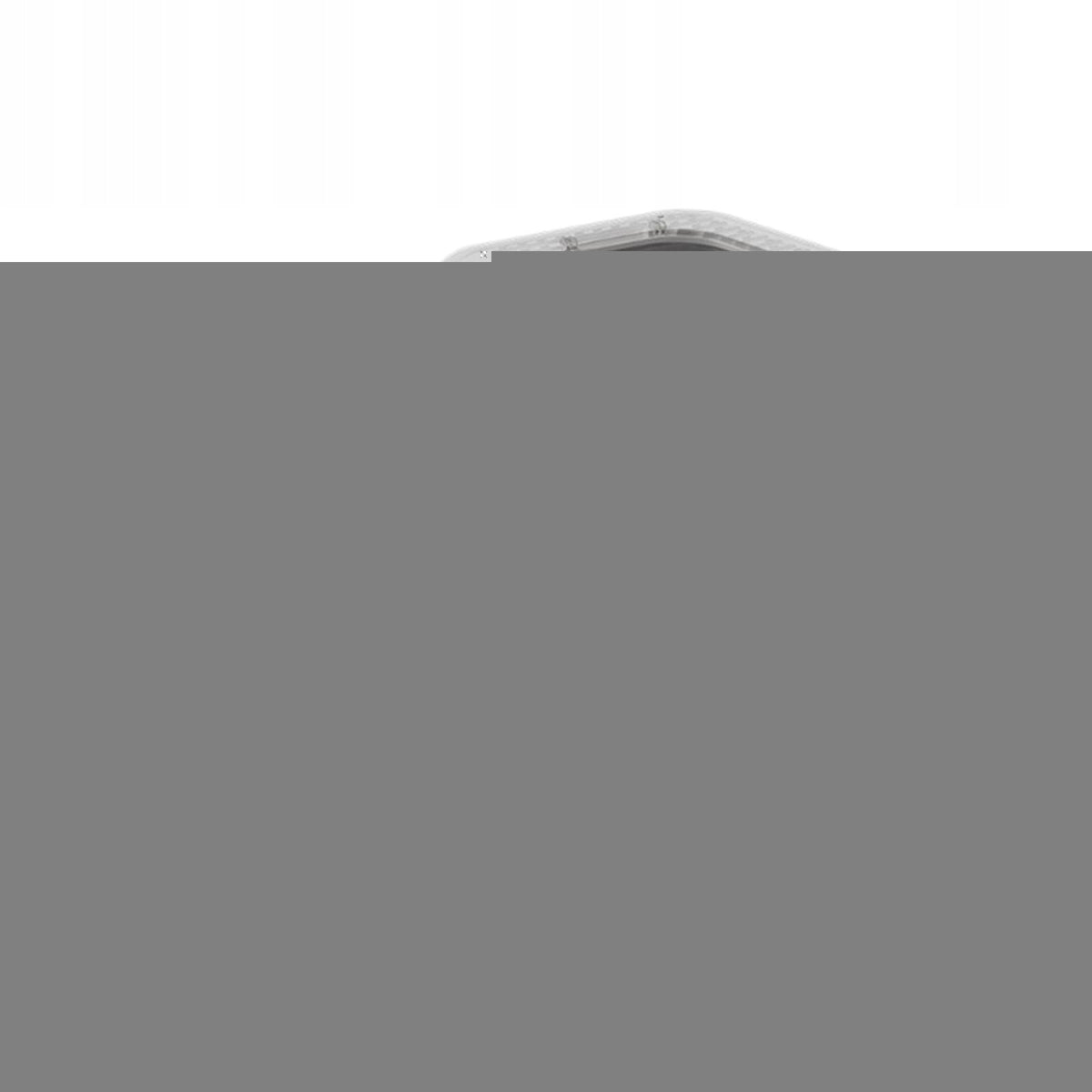 Litter Box Anti Slip Bottom Large Opening Design Easy to Clean Multi Gray Packaging status original