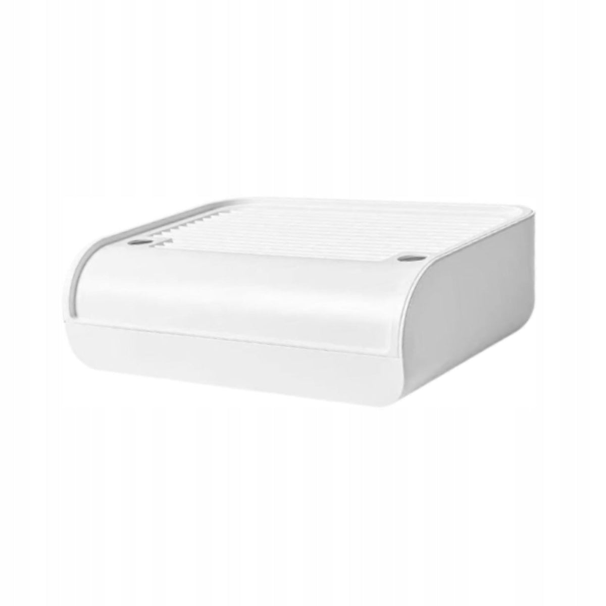 Litter Box Step Anti Slip Easy to Use Washable Cat Litter Box White