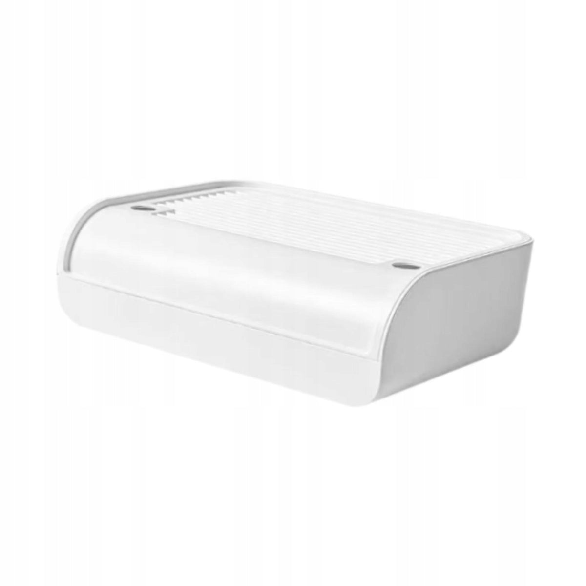 Litter Box Step Easy to Use Detachable Practical Non Slip Keep Tidy White