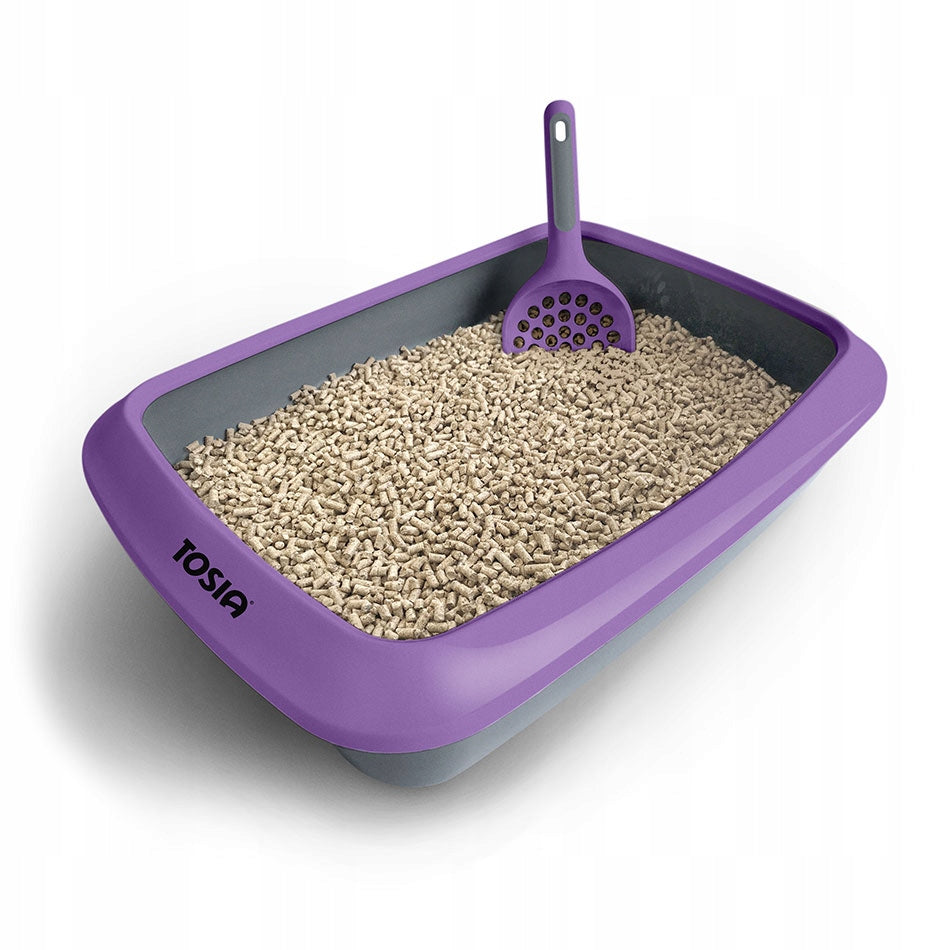 Litter Tosia 25L Pellet Wooden Mulch for Pet Litter Box Antibacterial Volume 25 l