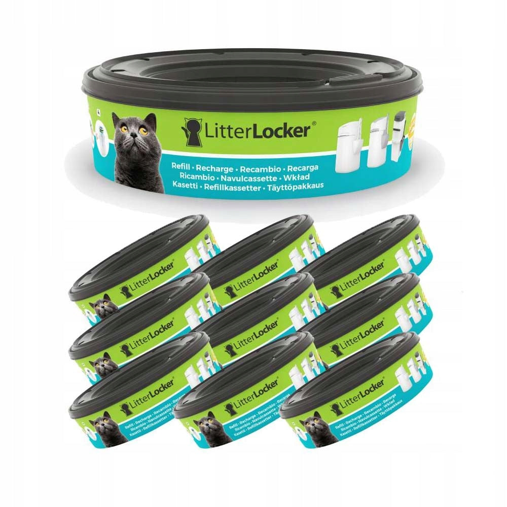 LitterLocker Refill - Refills for container: 9 PCS.
