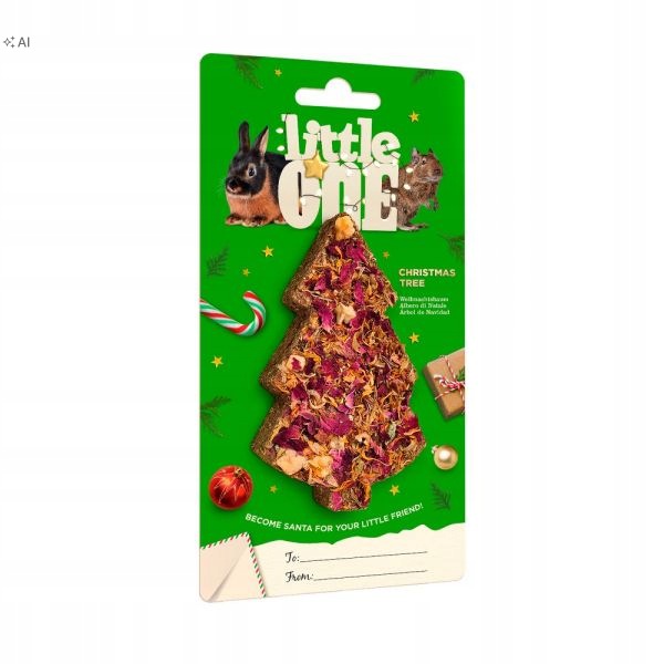 Little One Christmas - Crispy Christmas Tree with Hay