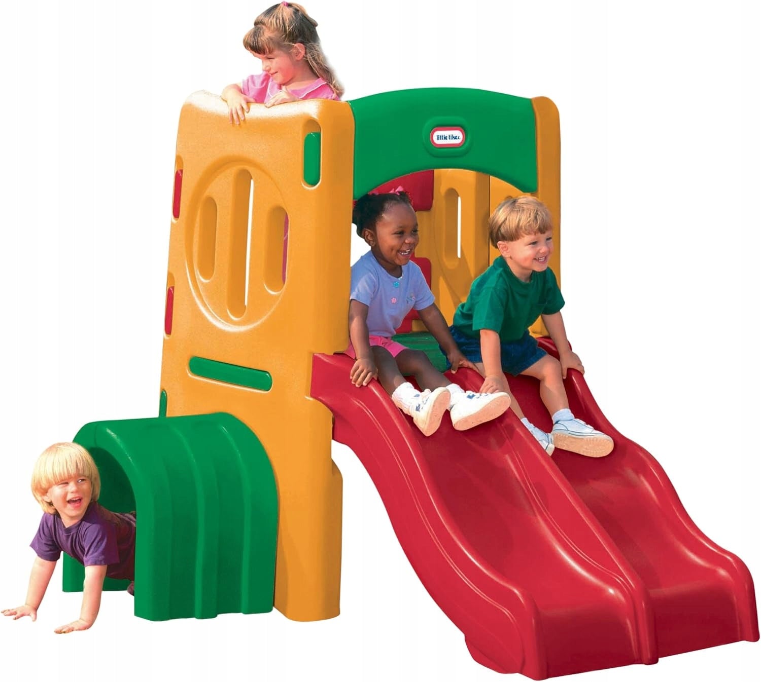 Little Tikes Monkey Grove Square Toys with Double Slide Colorful 426110060