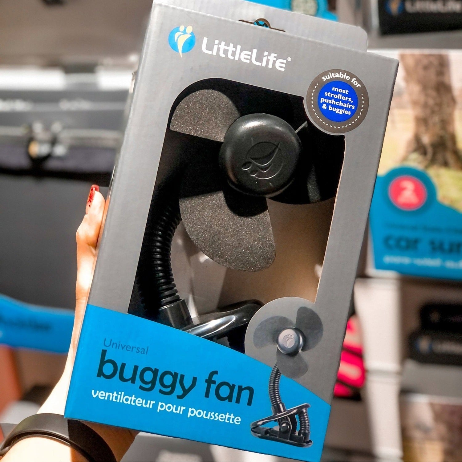 LittleLife Stroller Windmill Packaging status original