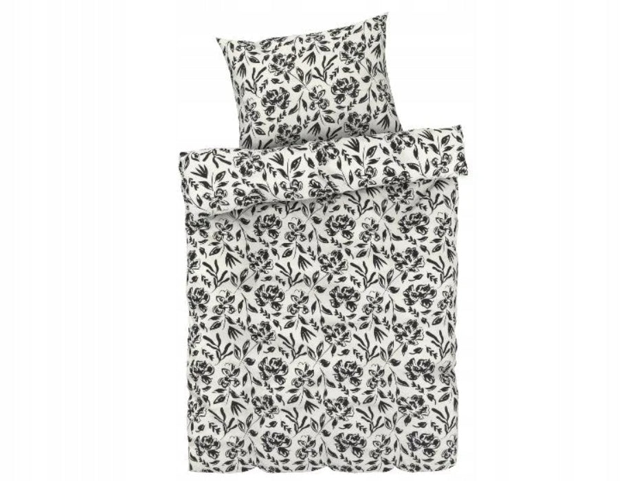 Livarno Home Satin Microfiber Bedding Set 135 x 200 cm 80 x 80