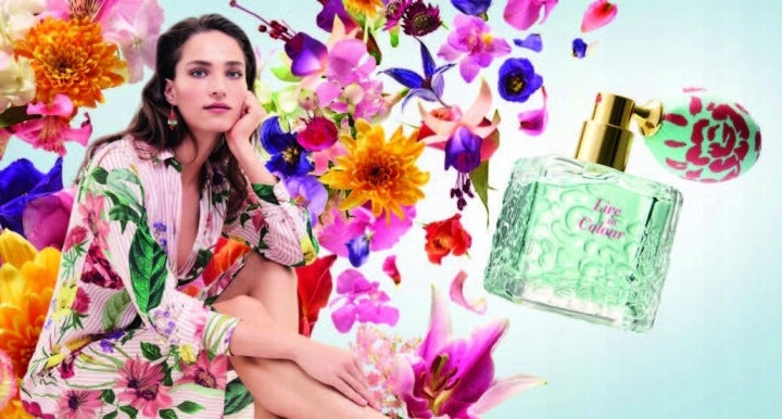 Live In Colour Oriflame Eau de Parfum Packaging status original