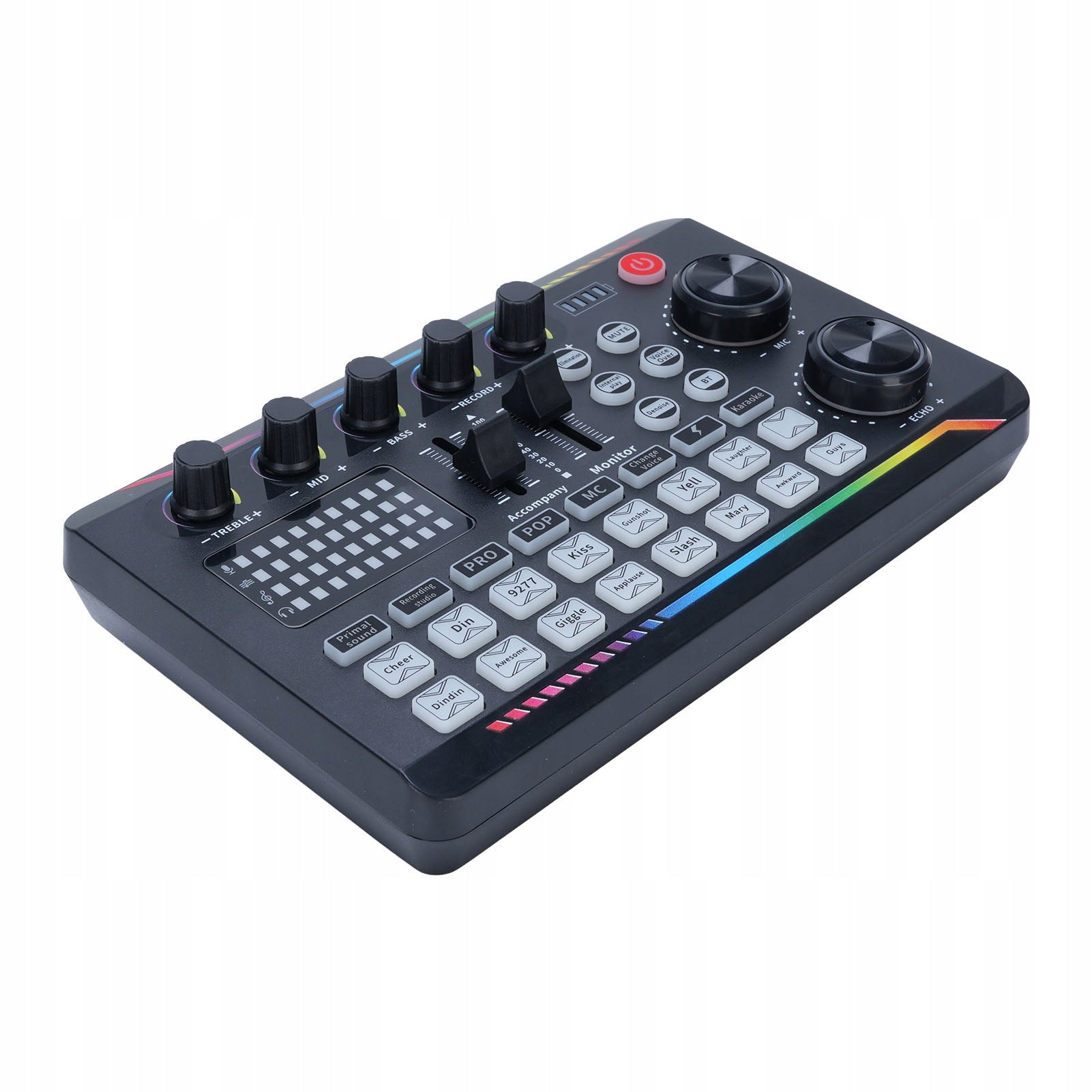 Live Sound Card Mixer with DJ Mixer Effect Voice AX Changer