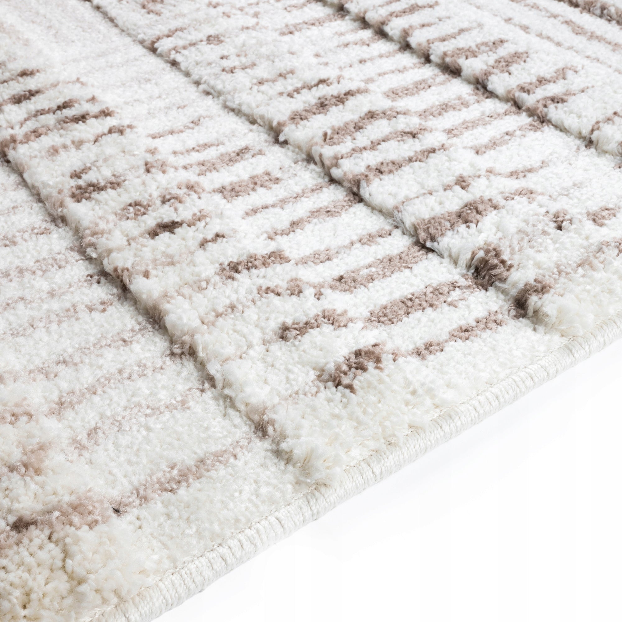Living Room Rug 2x3m Modern Warm Shaggy 200x300 Soft Fluffy Thick Color beige