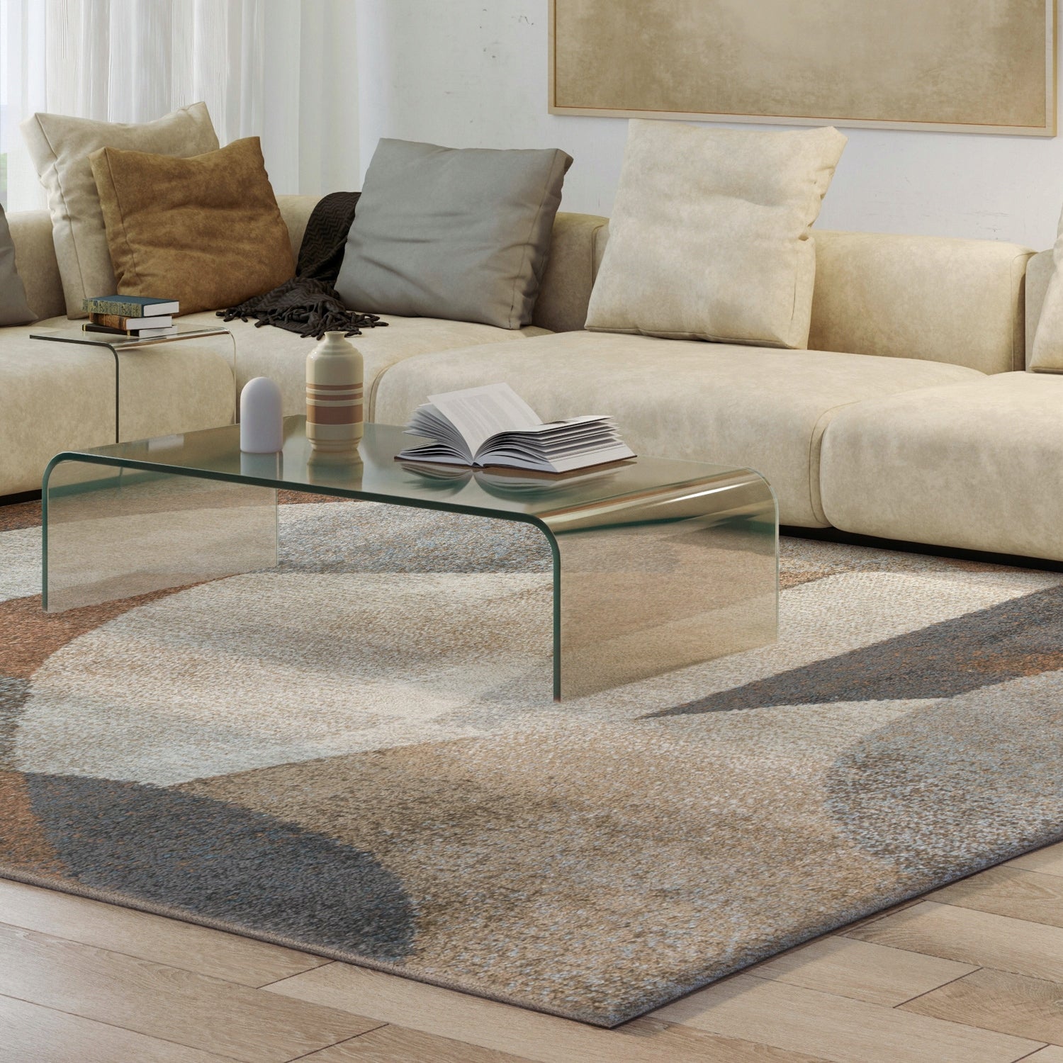 Living Room Rug Modern Thick 200x300cm Decent Meat 2x3m Brand e-floor