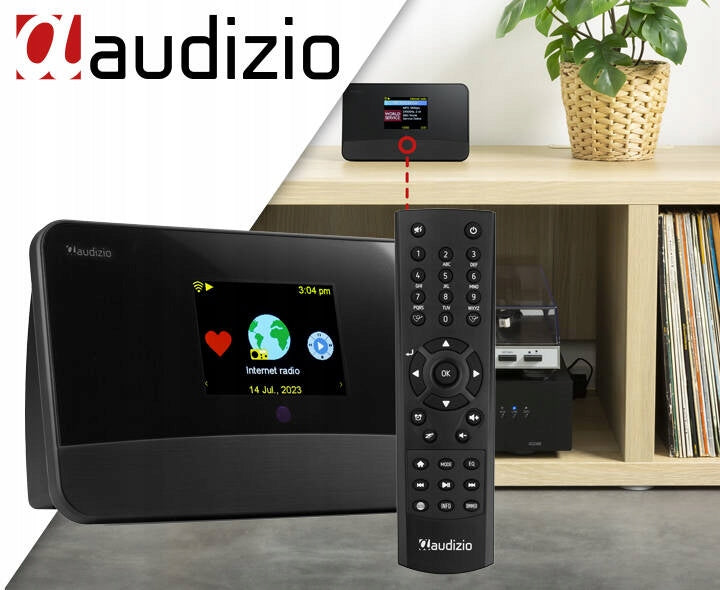 Livorno Audizio BT DAB+ FM WIFI Internet Radio for Home Office Manufacturer code 102.242