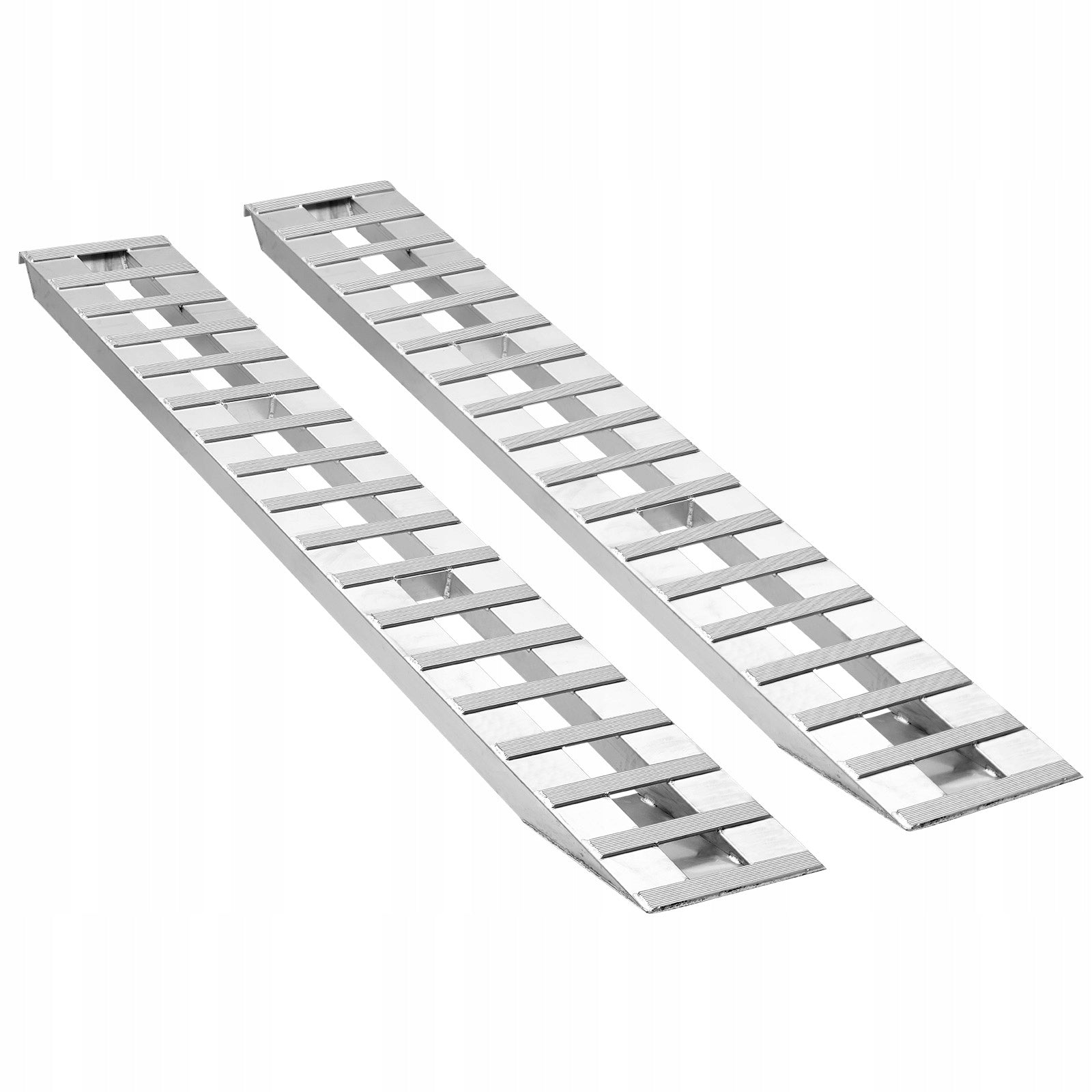 Loading Ramp 2Pcs 274,5x38CM Load Capacity 4535,9KG Solid Aluminum Brand SucceBuy