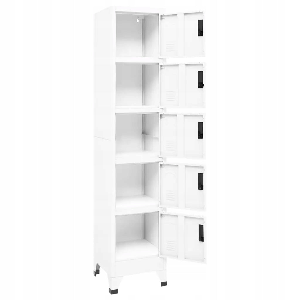 Lockable cabinet, white, 38x40x180 cm, steel Kind Other