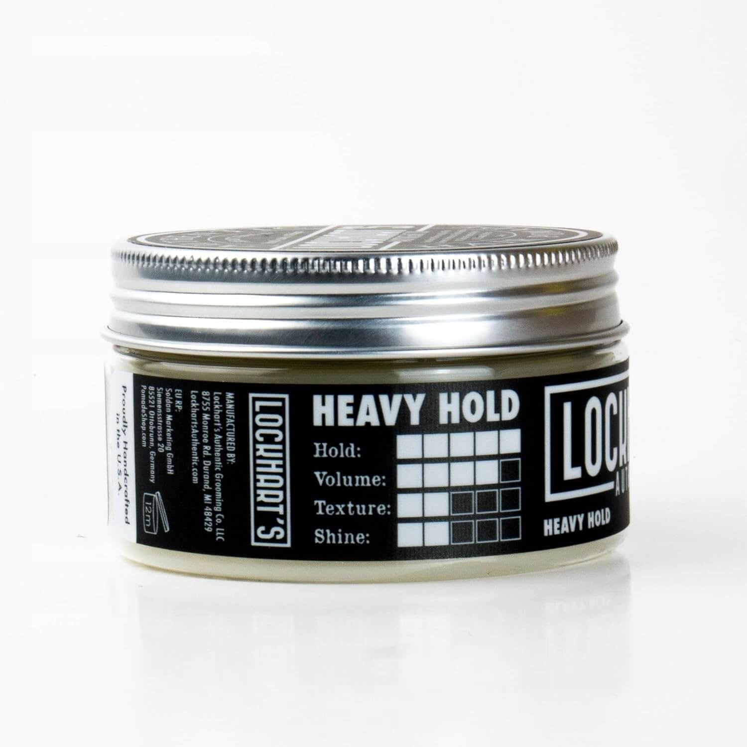 Haarpomade Lockhart's Authentic Heavy Hold Hair Pomadem 113 g 