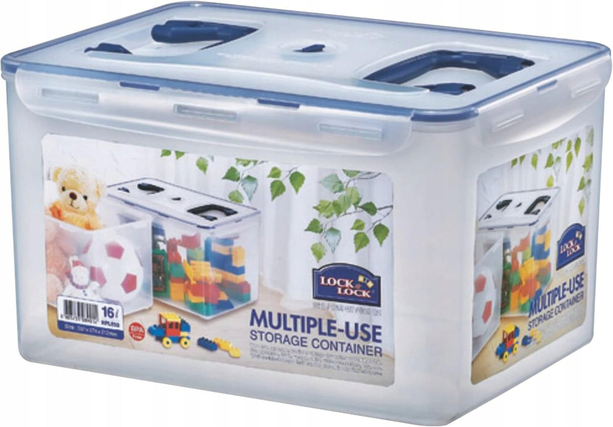 LocknLock Rectangular Container 16L Airtight Fruit Food Holders