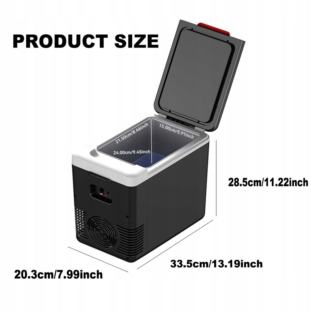 Lodówka samochodowa turystyczna 10L grzanie chłodzenie 12/230V cicha Manufacturer code HW-12W
