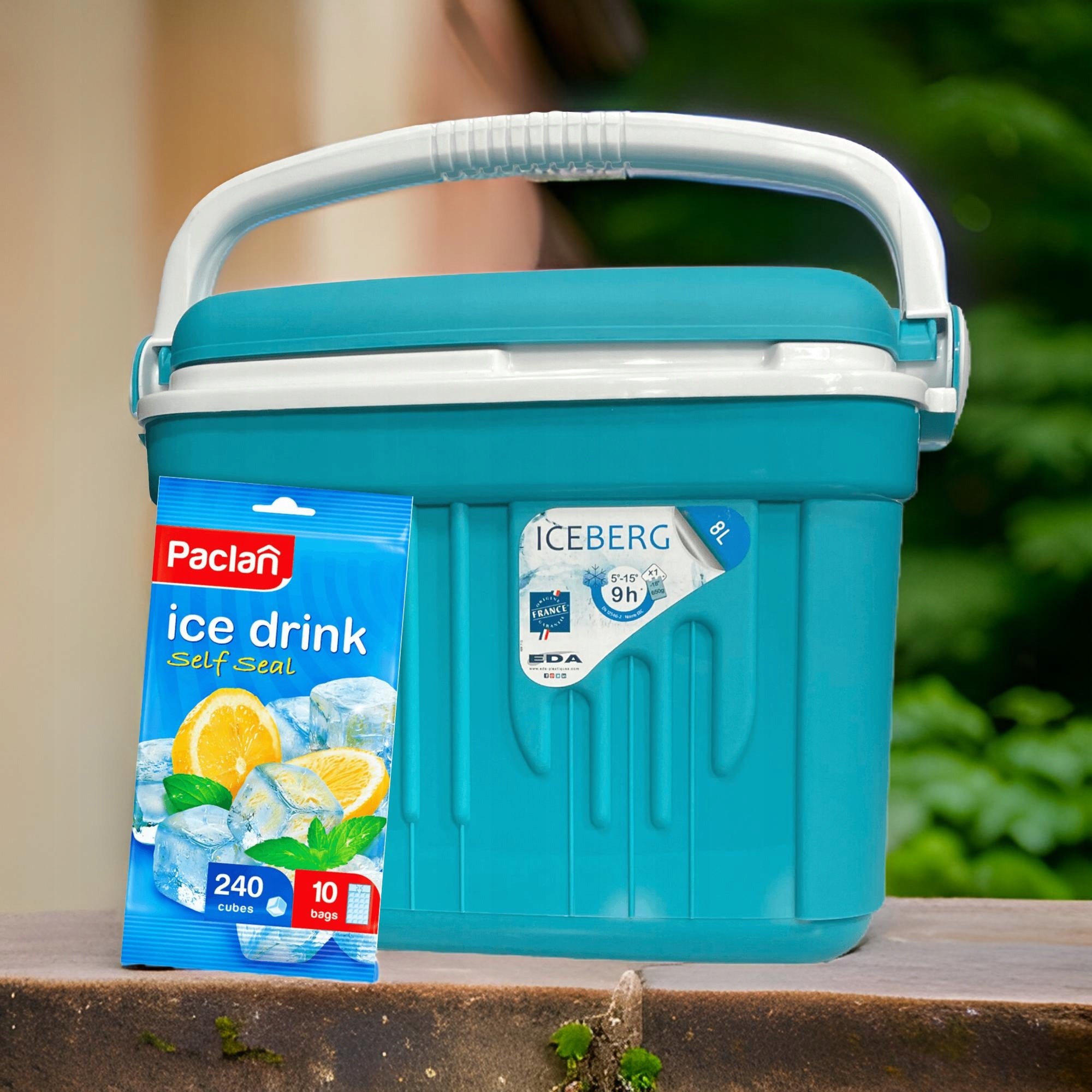 Šaltdėžė Kamai Iceberg, 8 l, mėlyna