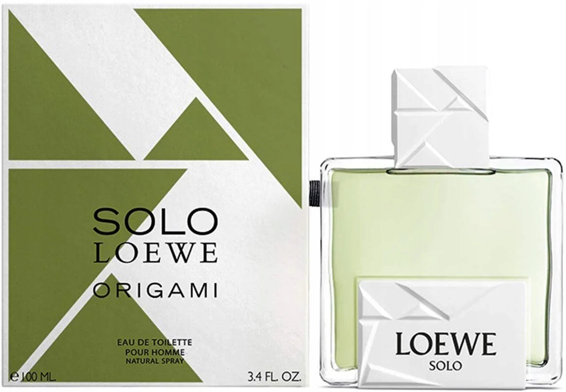 Loewe Solo ORIGAMI Pour Homme Eau De Toilette 100ml EDT Eau De Toilette Line other
