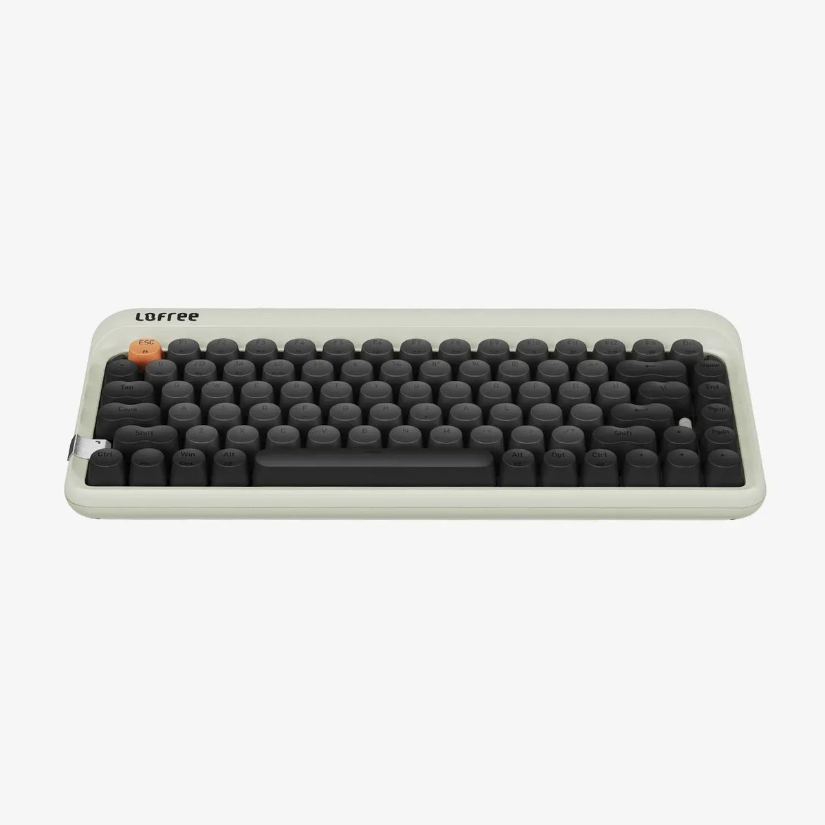 Lofree 1970s Wireless Mechanical Keyboard 2.4GHz Retro Olive Packaging status original