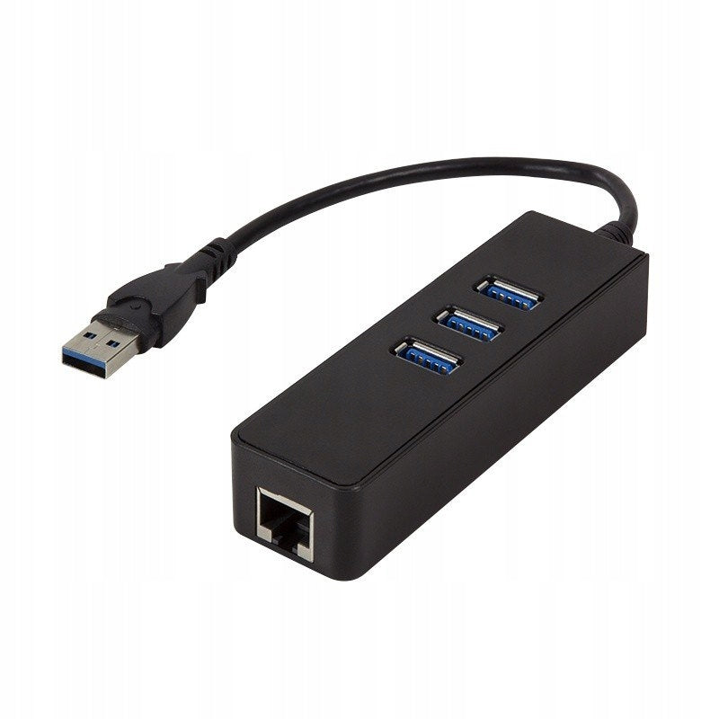 LogiLink Adapter Gigabit Ethernet to USB 3.0 with hub