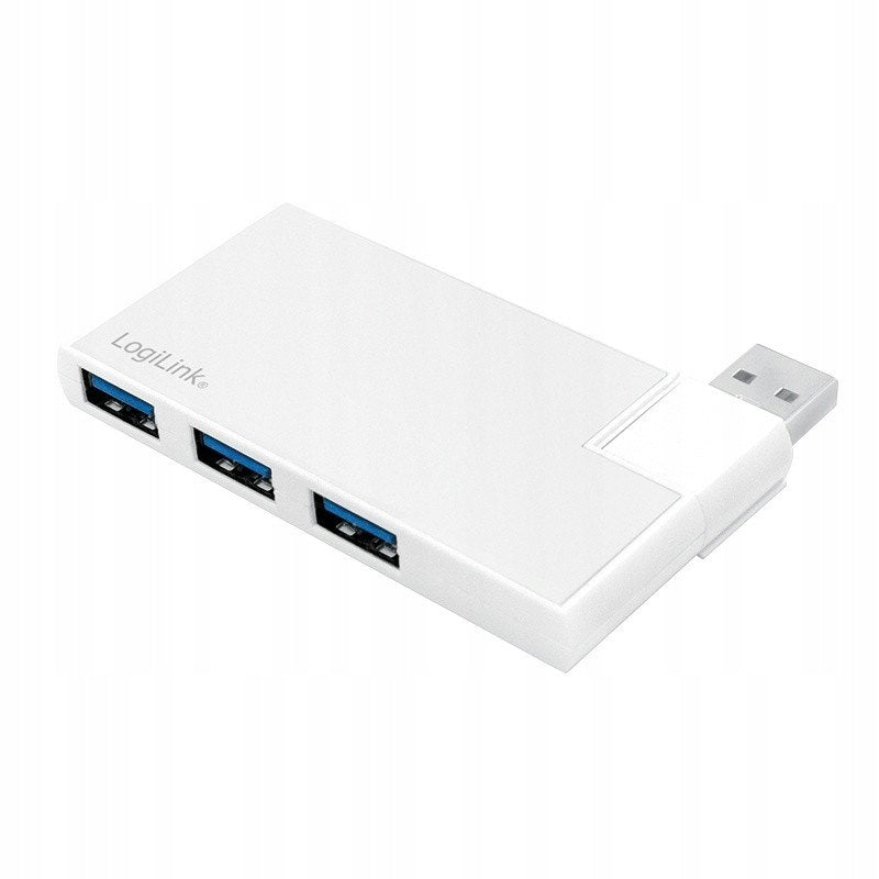 LogiLink Hub 4xUSB3.0, OTG, silver Packaging status original