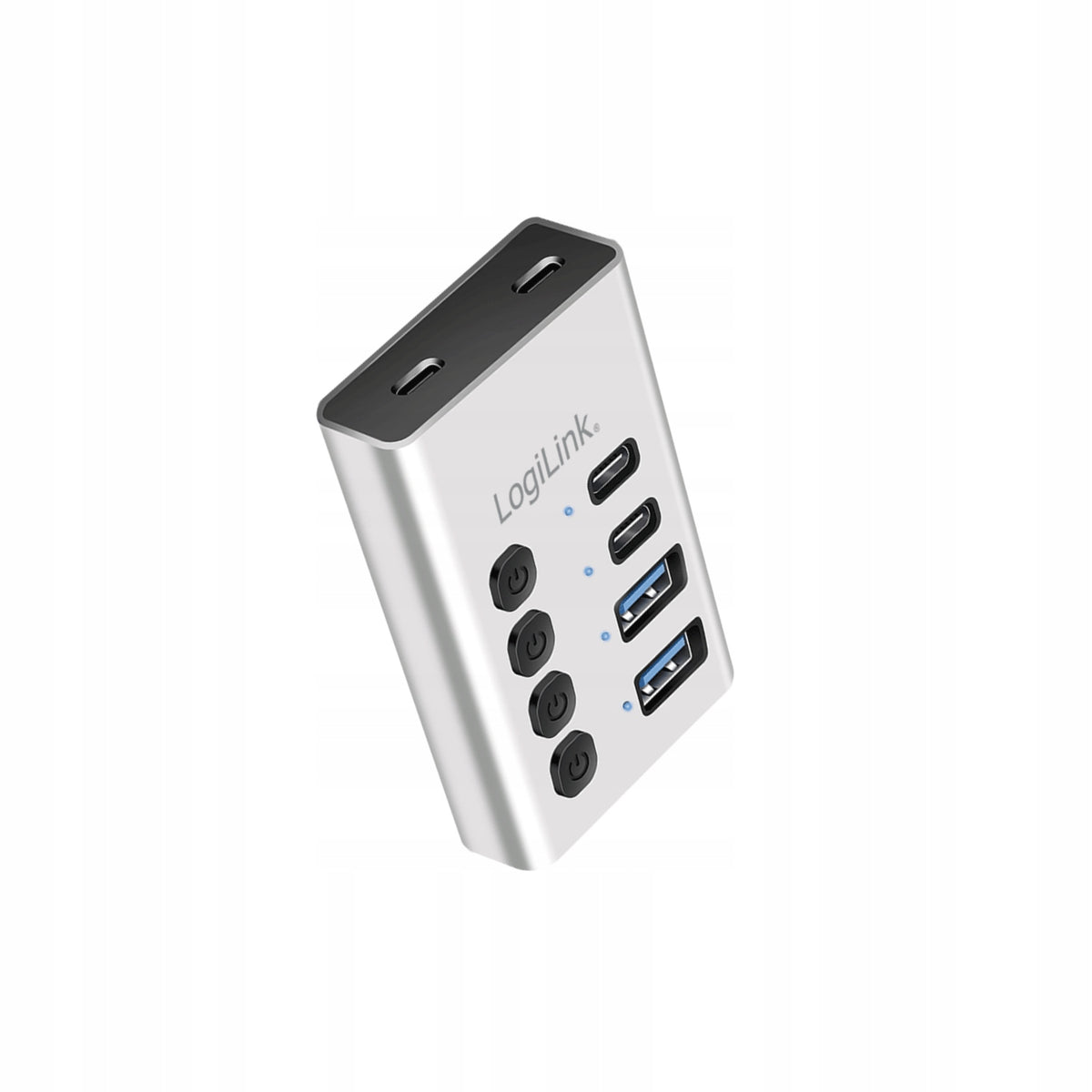LogiLink Hub 4xUSB3.2 Gen1 with on/off switch Packaging status original
