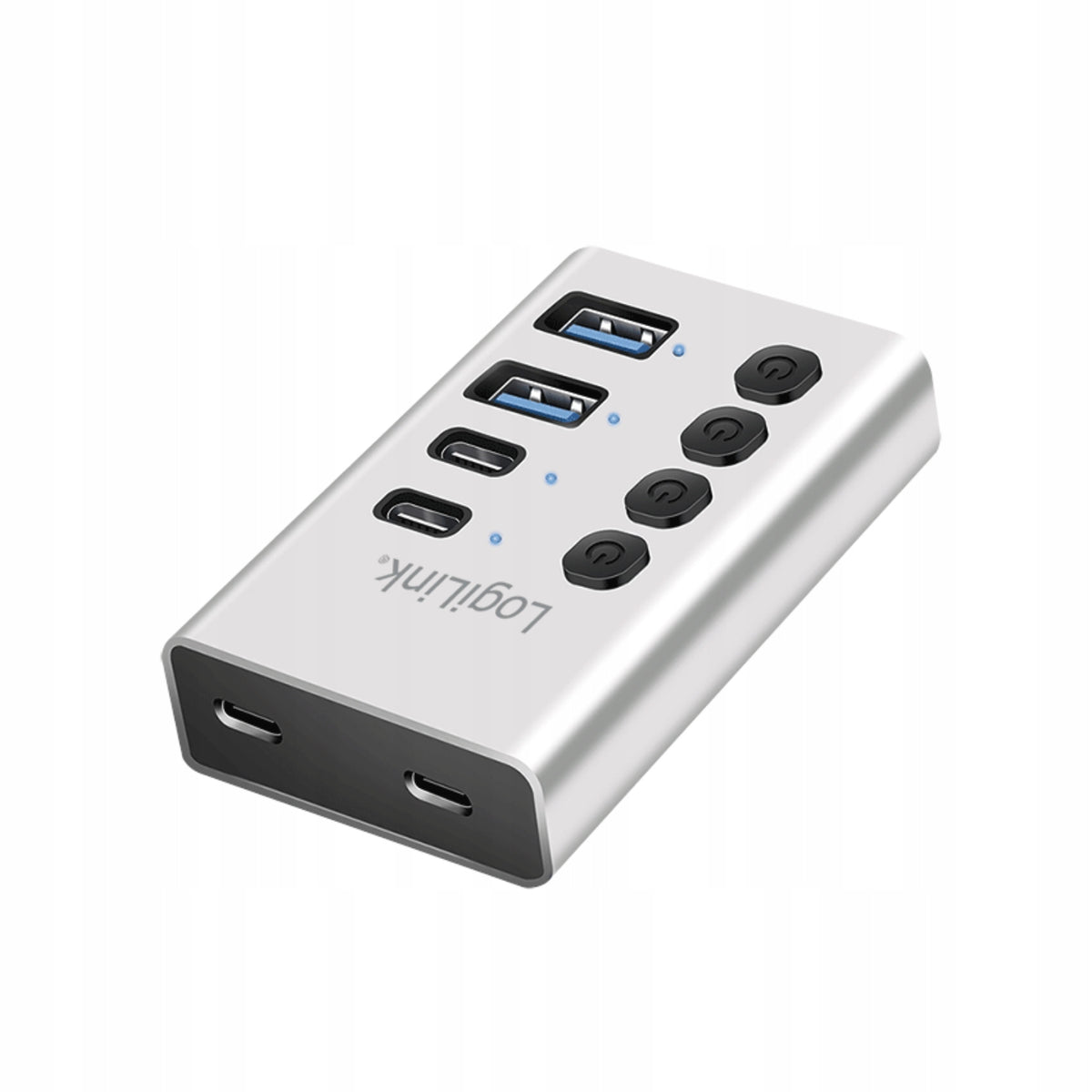 LogiLink Hub 4xUSB3.2 Gen1 with on/off switch