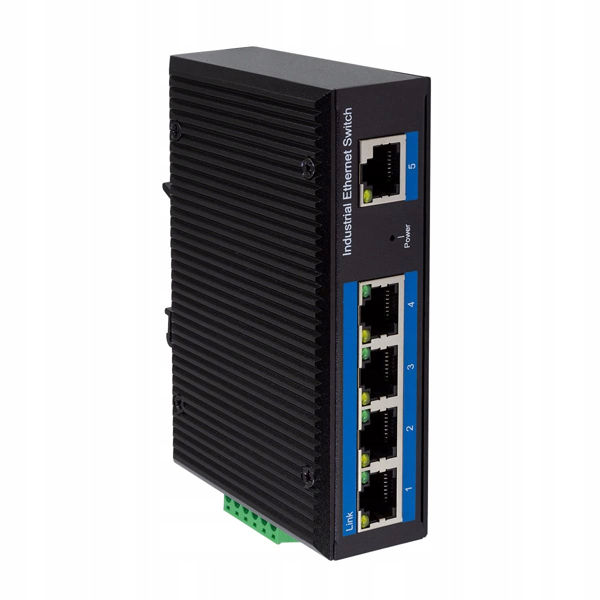 LogiLink NS202 Industrial Gigabit Ethernet Switch 5x RJ45