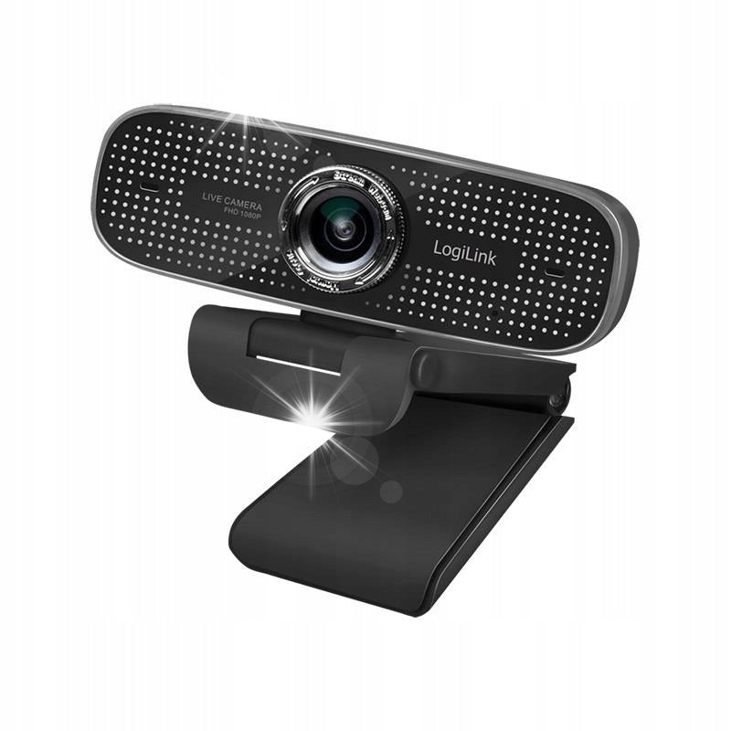 LogiLink UA0378 USB HD Webcam, 100°, Dual Microphone