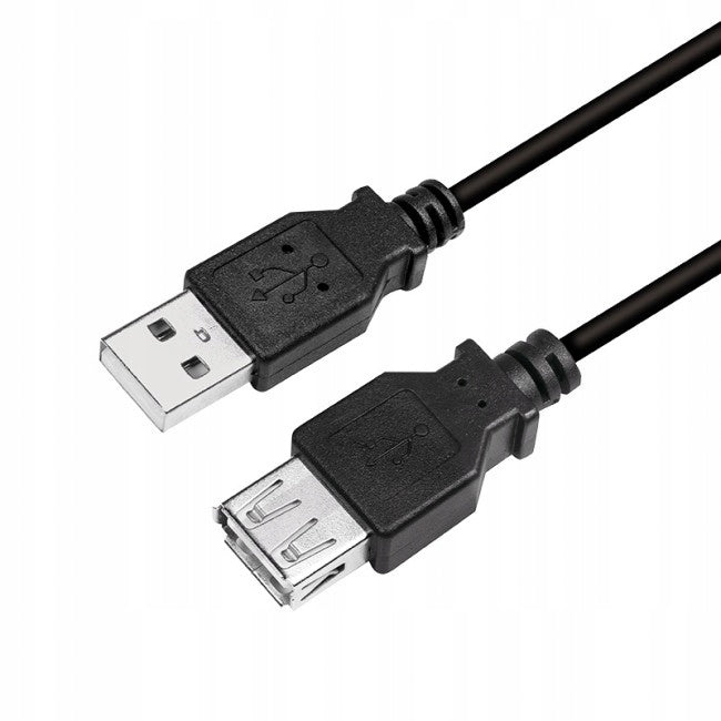 LogiLink USB 2.0m black