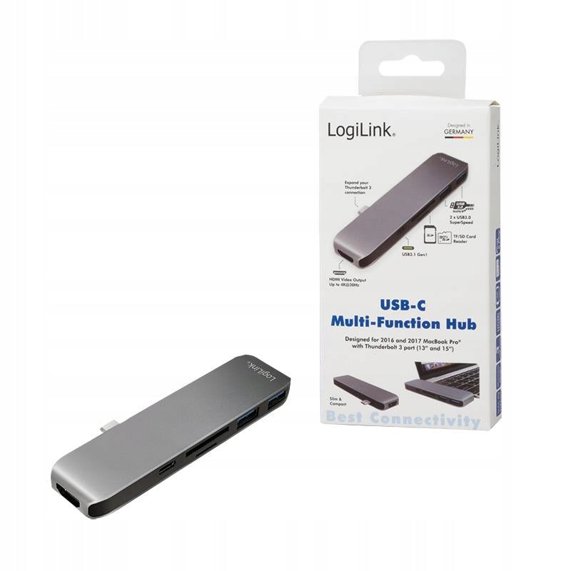 LogiLink USB-C Hub LogiLink UA0301 multifunctional Manufacturer Logilink