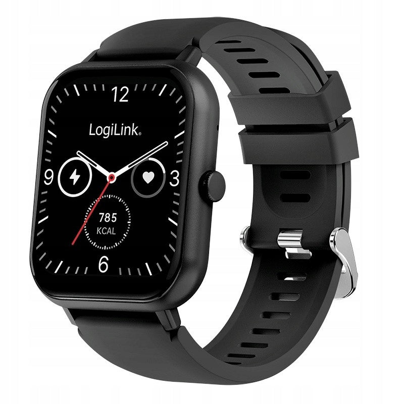 Logilink Edge SW0001B Smartwatch LCD BT5.2 IP68 Black Brand Logilink