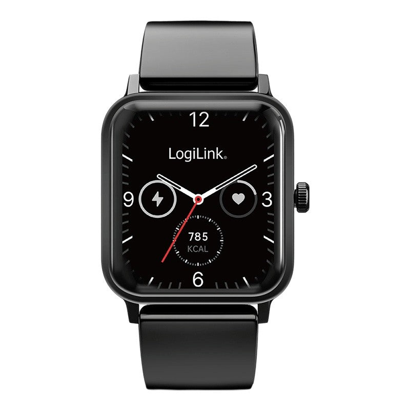 Logilink Edge SW0001B Smartwatch LCD BT5.2 IP68 Black Model Edge