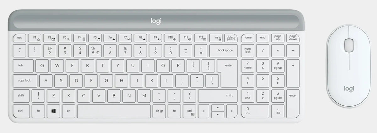 Logitech 920-009199 Keyboard Included Mouse Office RF Wireless...