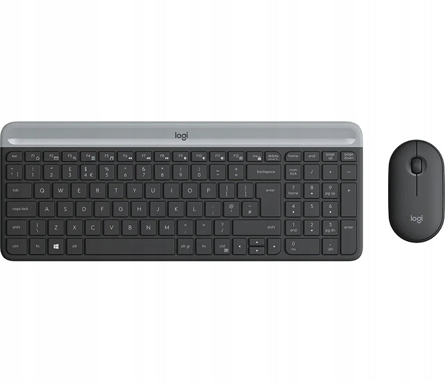Logitech 920-009200 Keyboard Included Mouse Universal RF Wireles...
