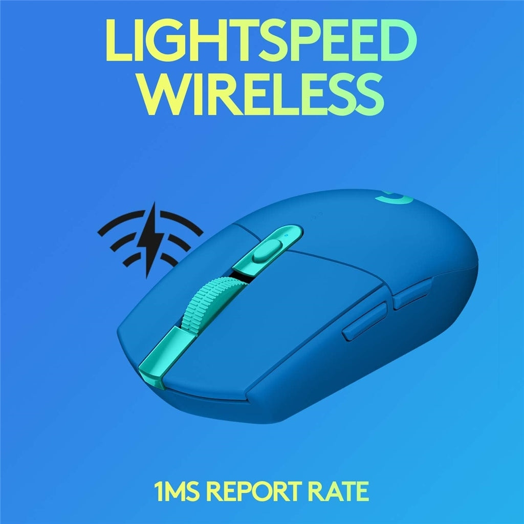 Logitech - G305 Wireless Gaming Mouse - Blue Model G305 Lightspeed Wireless Gaming Mouse