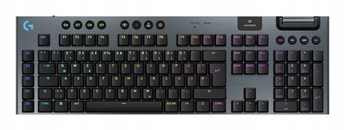 Logitech G915 X LIGHTSPEED wireless keyboard black DEU EMEA28I 935