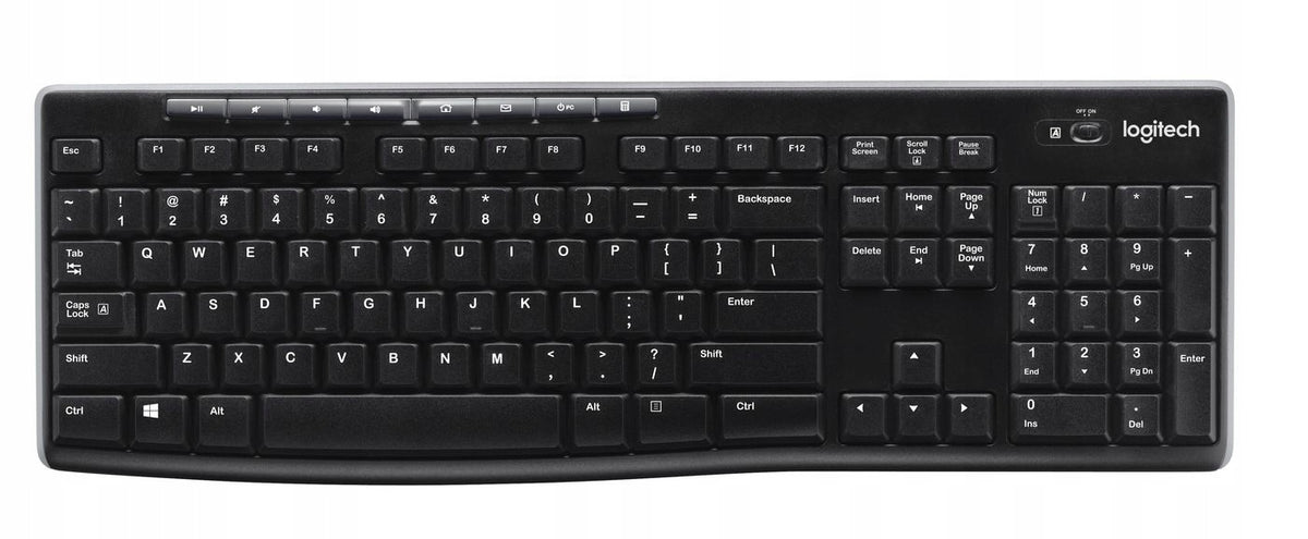 Logitech K270 Keyboard, US/Int, 920-003736