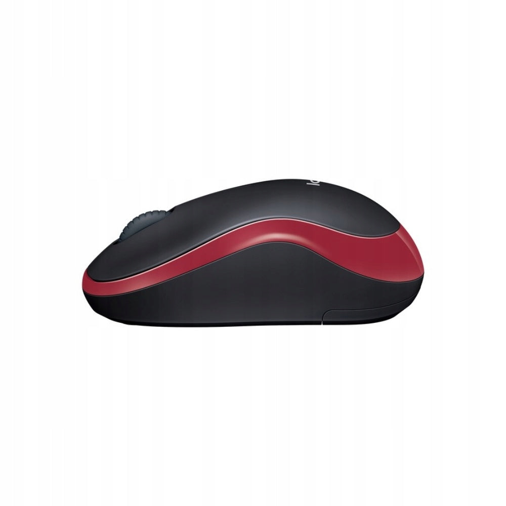 Logitech M185 Wireless mouse, red/black Manufacturer Logitech