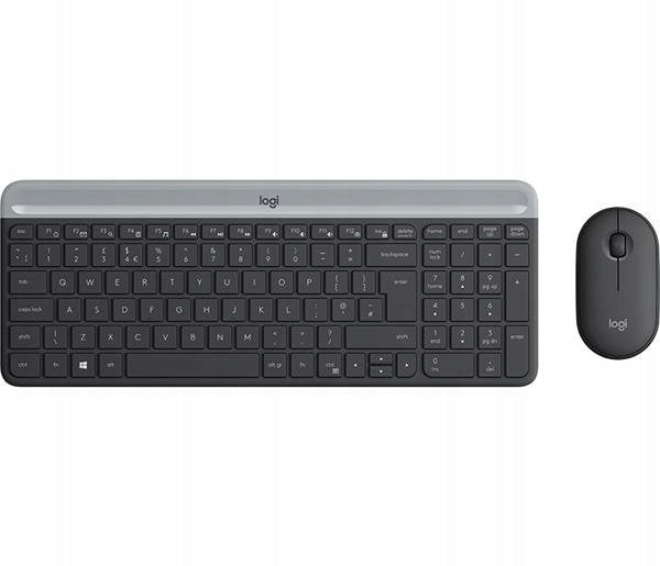 Logitech MK470 Slim Wireless Combo - GRAPHITE - SK/CZ