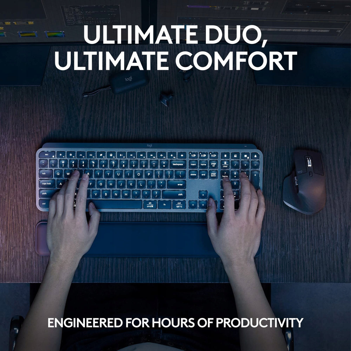 Logitech MX Keys S COMBO - Performance Wireless Keyboard and Mouse with Manufacturer Logitech