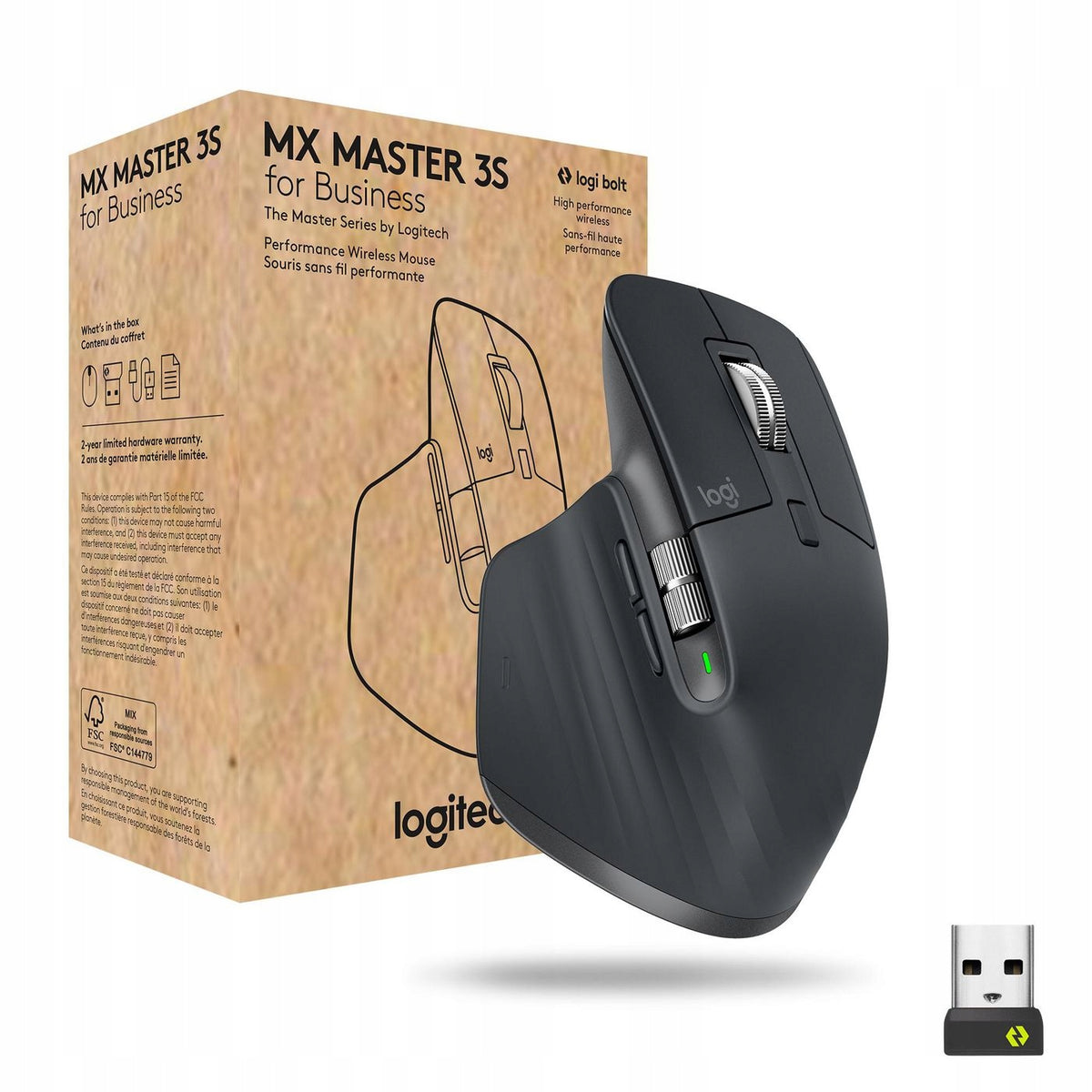 Logitech MX Master 3S Mouse for Business 910-006582