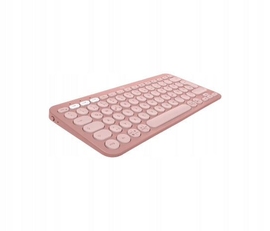 Logitech Pebble 2 Combo Tonal Rose, set klávesnice a myši, růžová Packaging status original