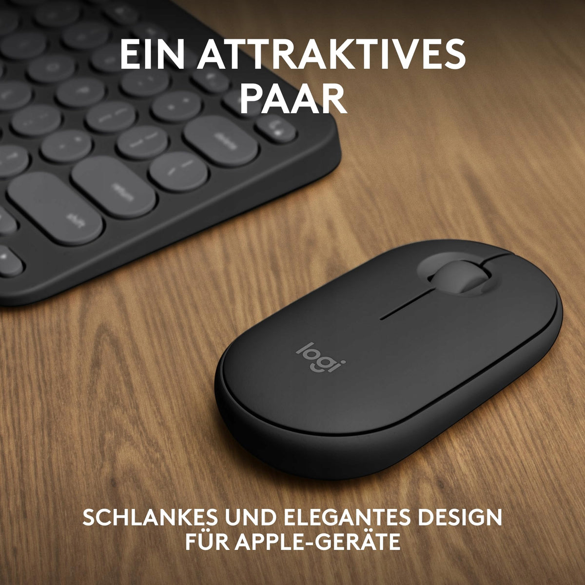 Logitech Pebble 2 Combo for Mac Qwertz German Graphite Bluetooth Manufacturer Logitech