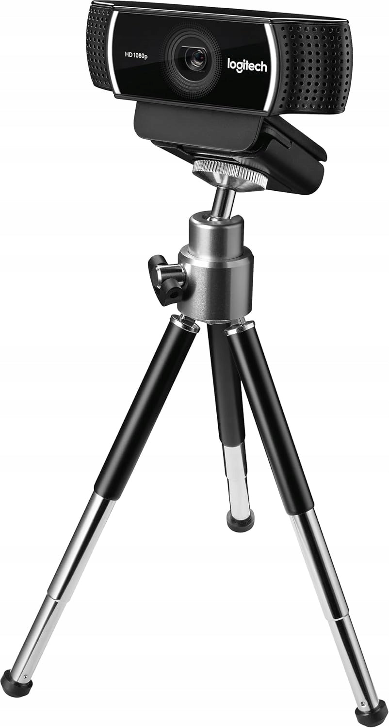 Logitech Webcam C922 Pro Stream HD 1080p Tripod