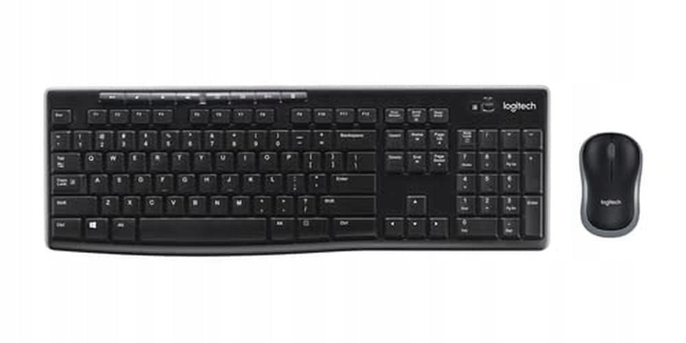 Logitech Wireless station wagon MK270 - Black - AZERTY