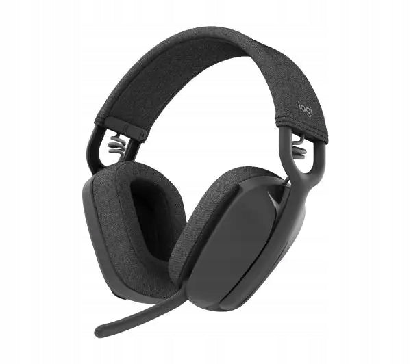 Logitech Zone Vibe 100 Wireless On-Ear Graphite Microphone Headphones