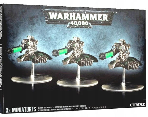 Surenkami modeliai Warhammer 40k Necron Lokhust Destroyer Squadron